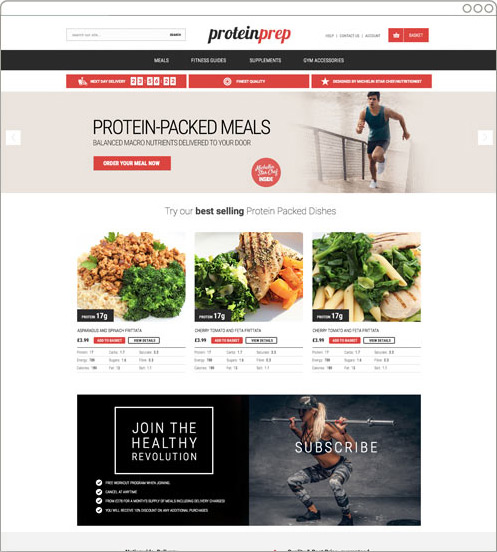 Proteinprep | Magento 2 eCommerce