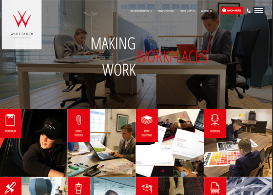 FDC Studio | Take a look at some of the Wed Design work we have done! Our Work | Workplace Wardrobe